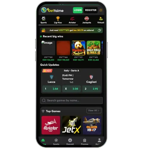 Bet Falme Casino Mobile App